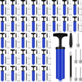 Fumete Ball Pump Kit - 100 Sets Portable Air Pump with Needle Nozzle & Extension Hose | Ideal for Sports Balls