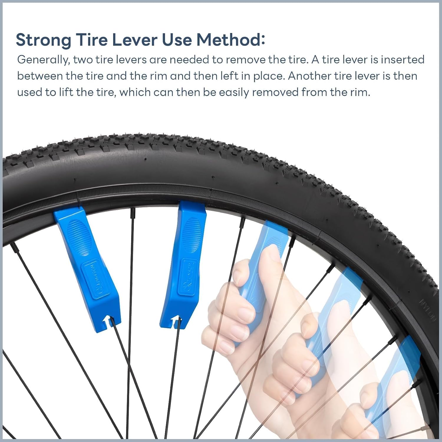 YUNSCM 26" Mountain Bike Tires - Heavy Duty 26x2.30 Tubes | Off-Road Compatibility & Schrader Valve