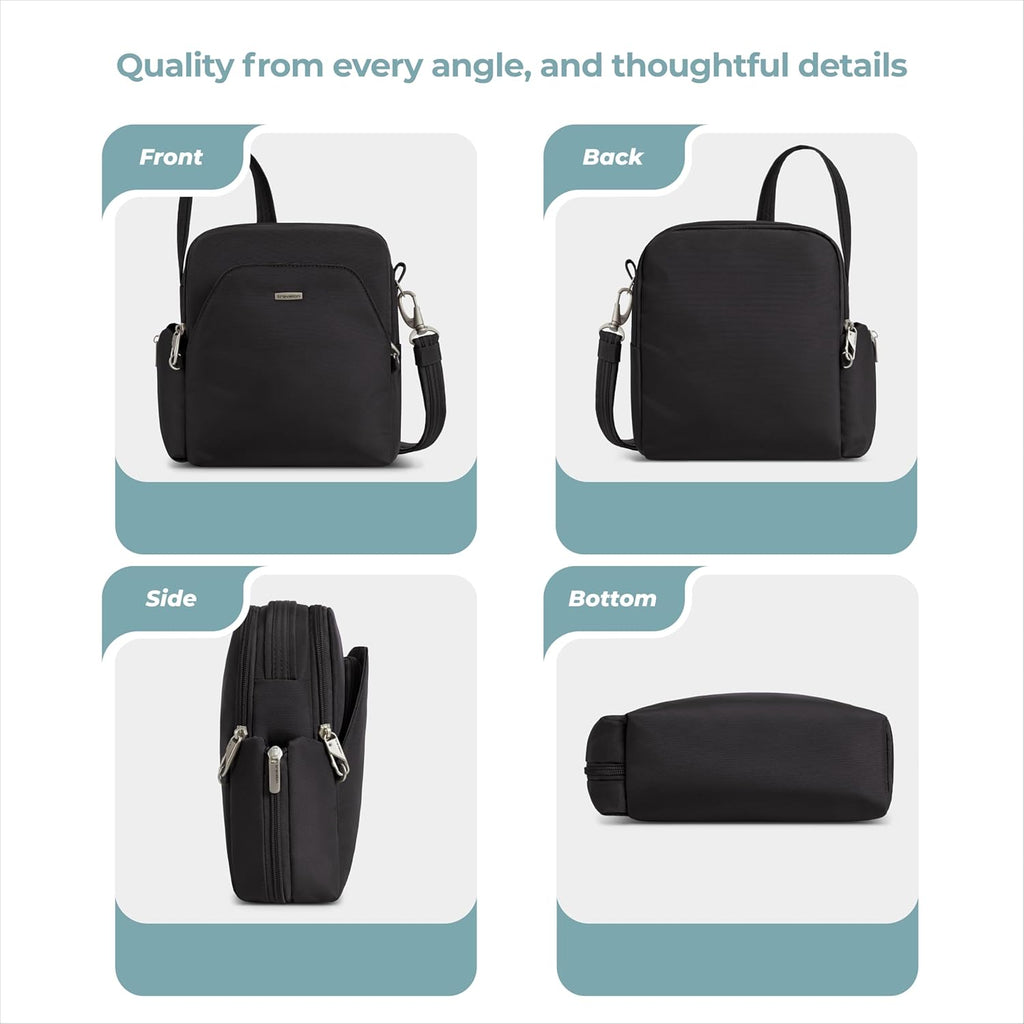 Travelon Anti-Theft Travel Bag - Secure Design for Peace of Mind | Versatile and Stylish