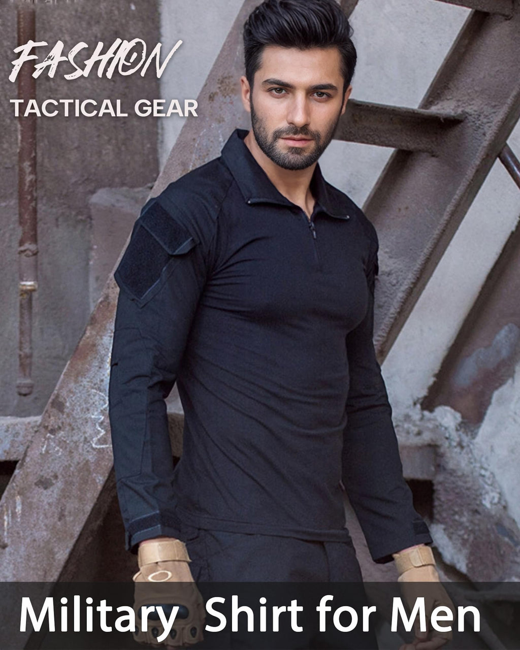 Mens Tactical Suit G2 Military Apparel Set Quick-Dry Hunting Paintball Gear Uniform Combat Shirt and Pants for Men Black XL