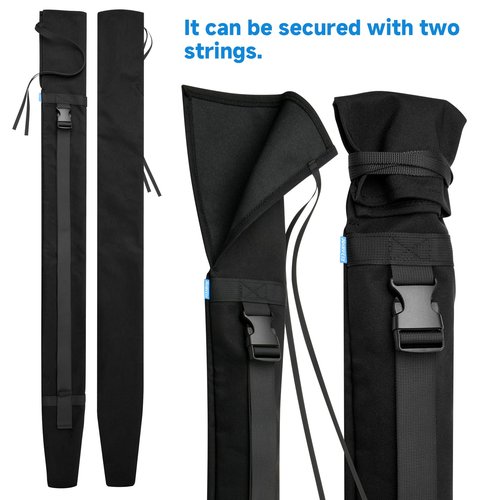 Xxerciz Golf Umbrella Storage Bag Carry Case with Adjustable Shoulder Strap, Nylon Rain Umbrella Cover Portable Universal Golf Umbrella Replacement Bag for Golf Travel Walking