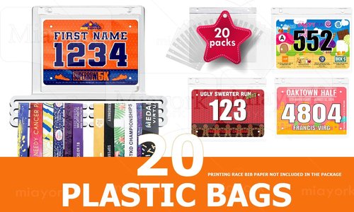 Bib Race Medal Holder - Sports Medal Hanger with Easy Hanging Bars | Perfect for Soccer Medals