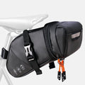 NDakter Bike Seat Bag - 2L Waterproof Bicycle Saddle Pouch with Adjustable Storage & Reflective Coating