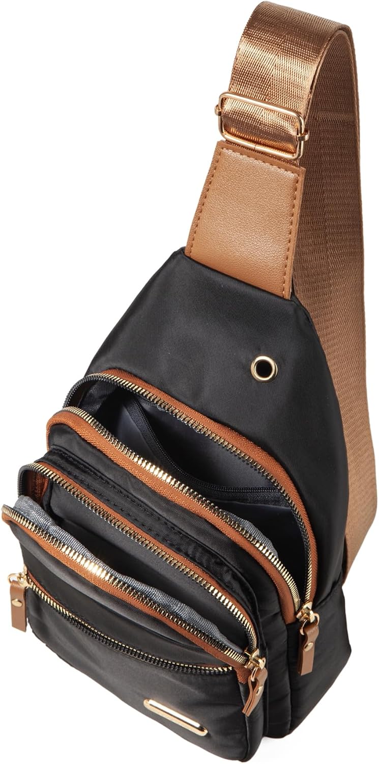 Skiennix Small Sling Bag for Women - Casual Crossbody Backpack for Travel & Outdoor Hiking