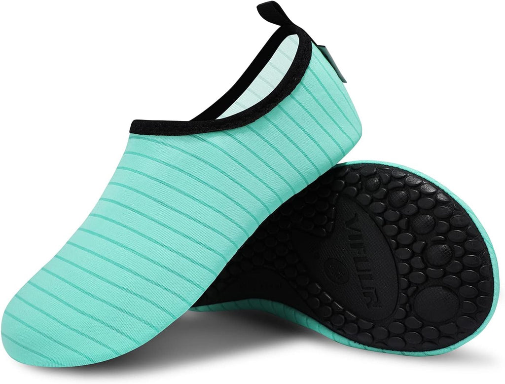 VIFUUR Aqua Yoga Shoes - Barefoot Quick-Dry Water Sports Socks for Men & Women | Slip-On Design