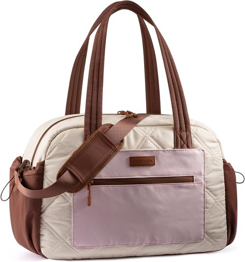 LOVEVOOK Gym Bag - Lightweight Duffle with Wet Pocket | Ideal for Travel, Yoga & Weekend Trips