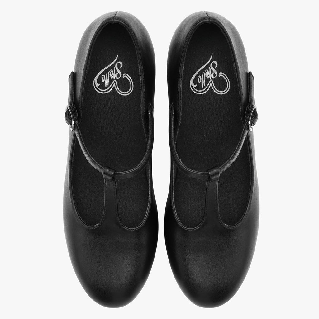 Stelle 2.5" T-Strap Dance Heels for Women - Perfect for Ballroom, Salsa, Tango & Latin Events