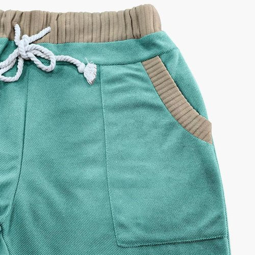 DMOYALA Men's Casual Loose Bermuda Shorts - Hip Hop Style, Elastic Waist, Pockets | Summer Comfort