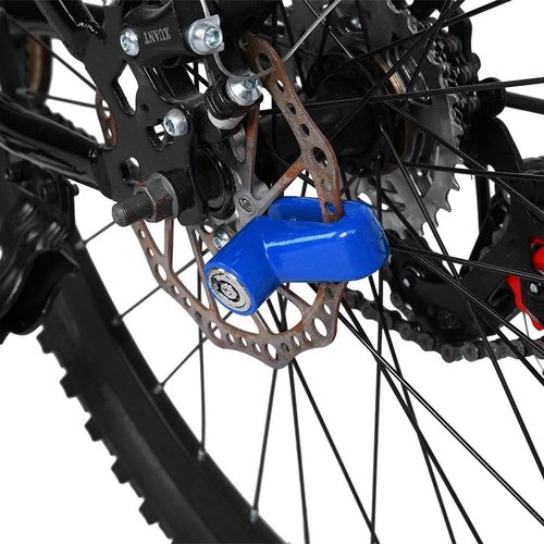 ycle Disc Brake Lock Mini Anti Theft Wheel Security Lock with Plastic Frame & Keys for Mountain Road Cycling Rotor Disc Brake Wheel Lock 3 Colors(Blue) Disc Brake Lock disc