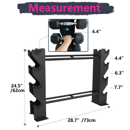 Dumbbell Rack Dumbbell Storage Rack Weight Organizer RacK Free weight dumbbell rack Home gym Organizer