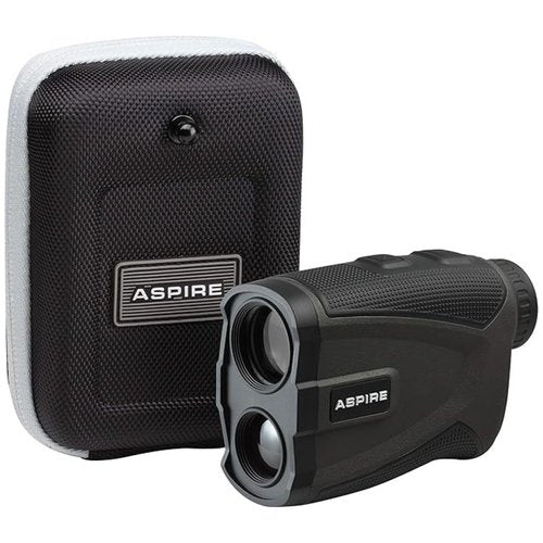 Aspire Platinum Golf Rangefinder – Slope On/Off, 6X Magnification, 1000-Yard Laser Range Finder with Vibration, Pin Seek, High-Speed Scan & Slope Mode – Waterproof – Battery & Case Included
