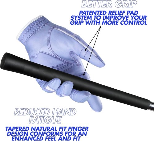 Bionic Women's Golf Glove - StableGrip with NaturalFit 2.0 Premium Cabretta Leather