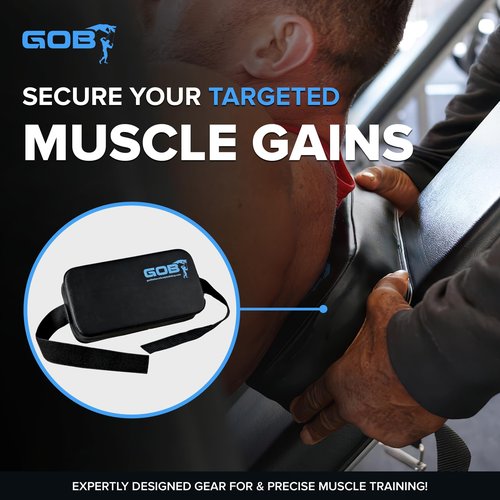 Charles Glass Gob Pad 4.0 – Premium Weight Lifting Pad for Free Weights, Bench Exercises, and Chest Press Support