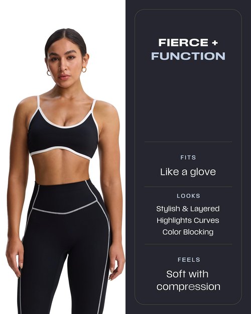 Aoxjox Workout Leggings for Women High Waisted Lexi Lined Exercise Athletic Gym Fitness Yoga Pants 26" (Blackness and White, Small)