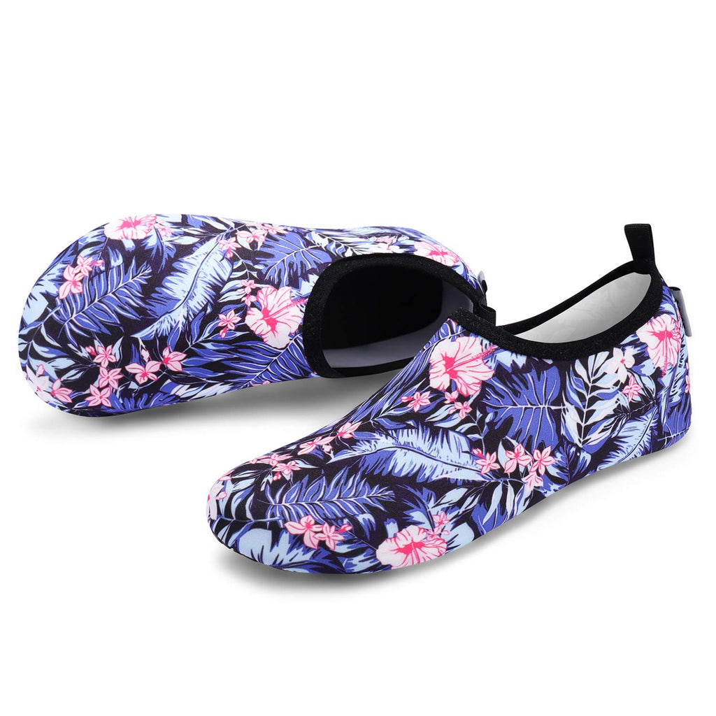 VIFUUR Water Sports Unisex Shoes Blue/Leaf - 11-12 W US / 9.5-10.5 M US (42-43)