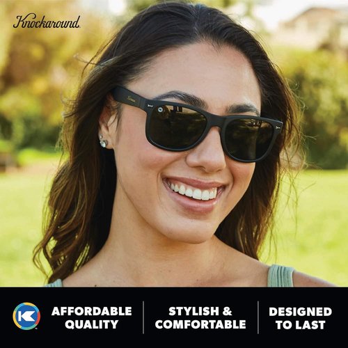 Knockaround Fort Knocks Polarized Sunglasses - UV400 Protection for Men & Women