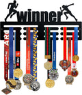 Premium Medal Display Rack by [Brand Name] - Wall Mount Sports Medal Holder for Athletic Achievements