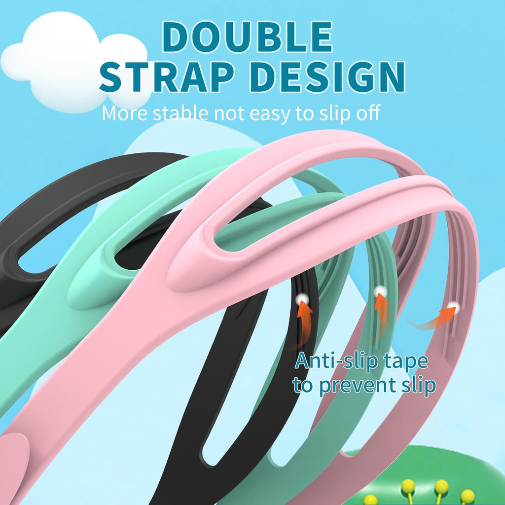 Whale Swim Goggles - A2 GE Patented Polarized Anti-Fog & Anti-UV Goggles for Adults & Youth | Green Frame