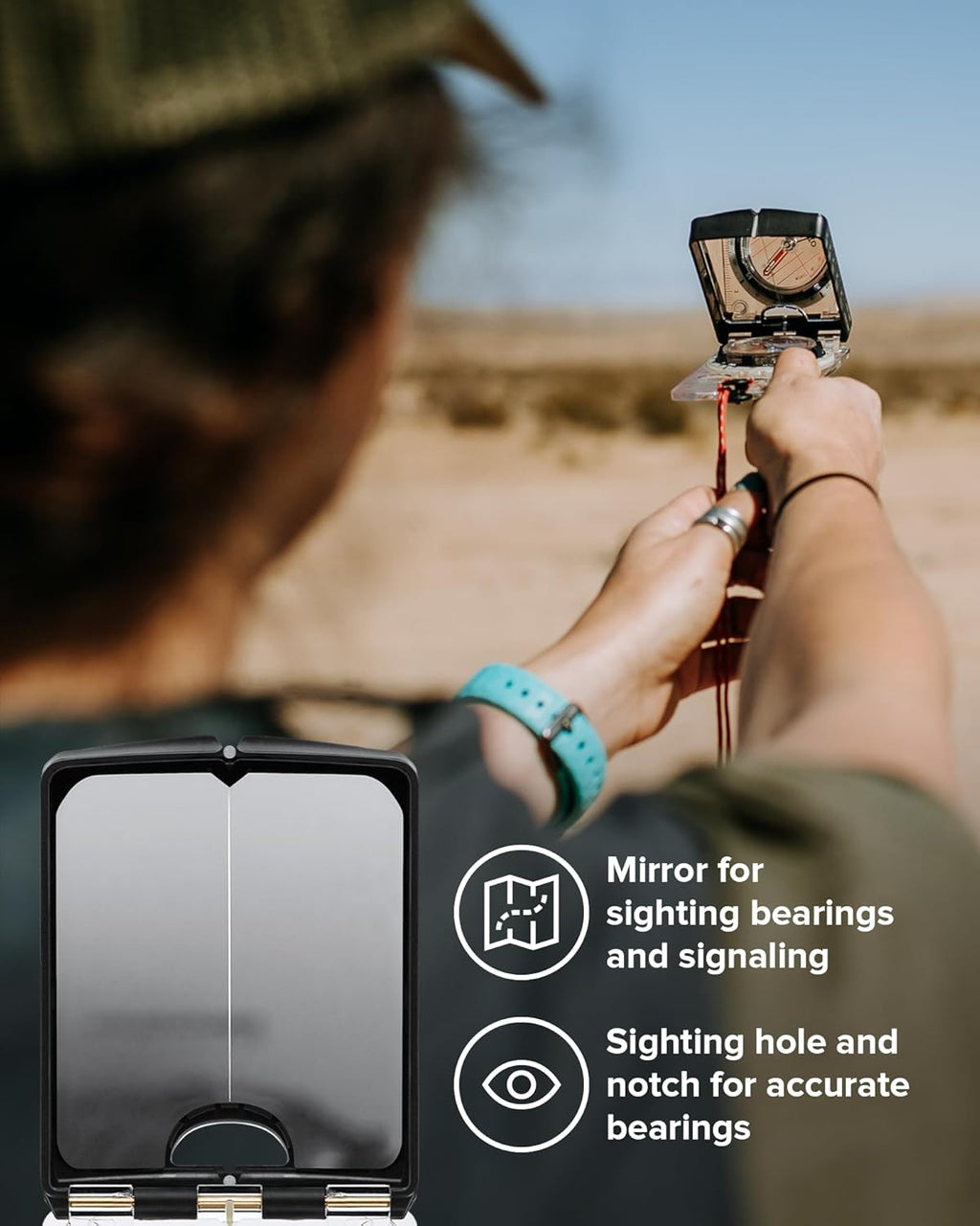 SUUNTO MC-2 Compass - Precision Navigation Tool for Professionals & Serious Hikers