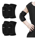 EULANT Kids Elbow Pads, Soft Elbow Brace Boys, Girls, Junior Youth, Elbow Protector for Volleyball Basketball Skating Dancing Crawl Skiing Cycling