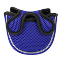 Andux Mallet Cover Golf Putter Head Covers for Center Shaft Putter MT/TG16 Blue, Semicircle