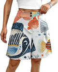 Skiennix Cute Summer Shorts for Women - Trendy Soft Pleated Loose Fit | Lightweight Wide Leg Design