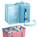 Blue Bogg Bag Cooler Insert 2-in-1 Cooler & Mesh Organizer for Large Bogg Bags