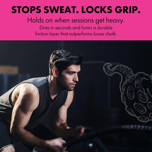 Death Grip Dark Tide Liquid Chalk - High-Performance Gym Chalk for Maximum Grip | Long-Lasting for Lifting & Climbing