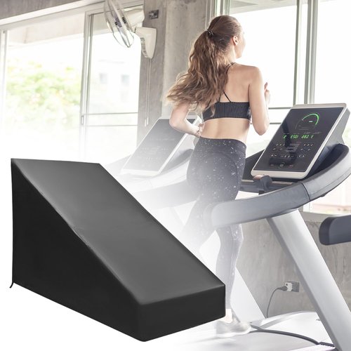 QWORK All-Weather Treadmill Cover, 420D Polyester Oxford with PU Coating, 79" x 60" x 38", Waterproof, UV-Resistant