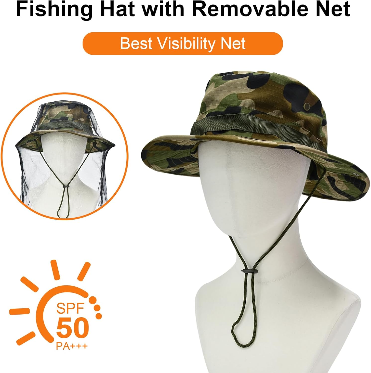 Skiennix Bucket Hat - UPF 50+ UV Protection for Men & Women | Foldable for Hiking & Beach