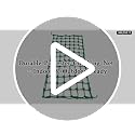 Outdoor & Indoor Climbing Net - 3ft x 9ft Heavy-Duty Polyester, Safe & Easy Install