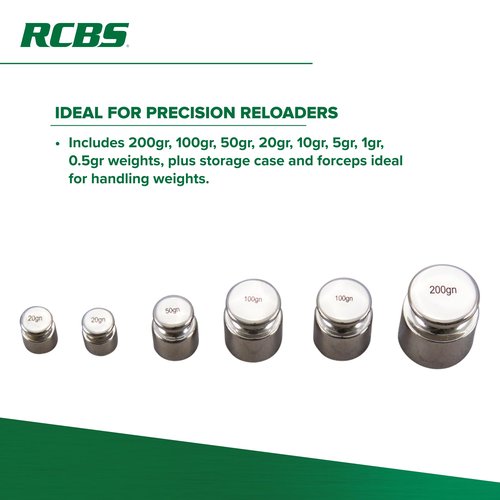 RCBS Deluxe Scale Weight Set_98993