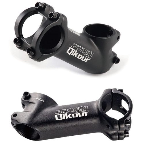 YAPJEB 31.8 Handlebar Stem Riser 35 Degree Bike Stem 70mm 80mm 90mm Bicycle Stem MTB Stem for Mountain Bike Road Bike BMX MTB (31.8 x 80mm)