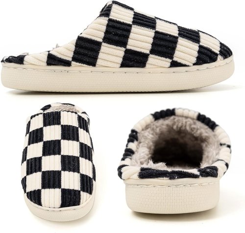 Guyarns House Slippers - Fuzzy Memory Foam Indoor/Outdoor Shoes for Men & Women | Casual Comfort