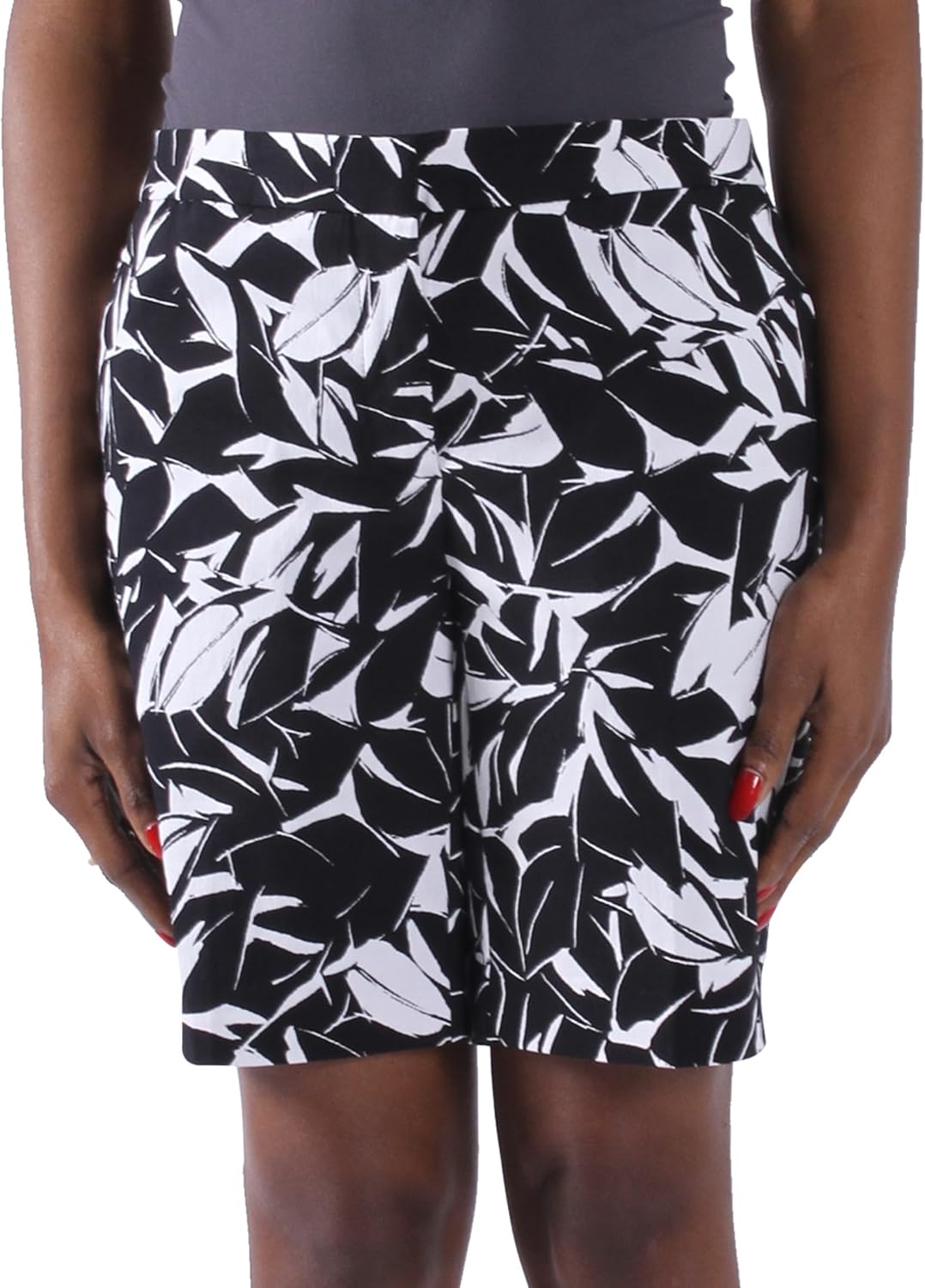 Skiennix Golf Shorts for Women - 9-Inch Dress Shorts with Pockets for Hiking & Outdoor Activities