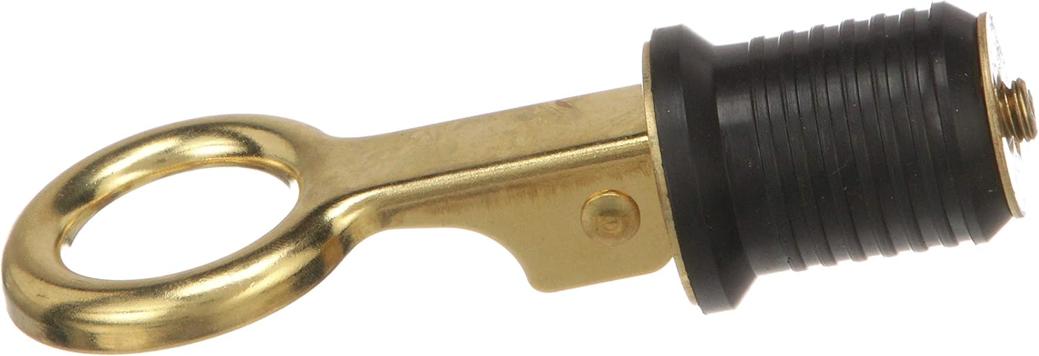 Attwood Snap-Handle Drain Plug - Durable Design for Easy Installation | Reliable Marine Accessory