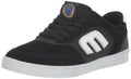 Etnies The Aurelien – Contemporary Athletic Skate Look, Reinforced Build, Michelin Outsole 3 x More Durable - Black/White - 9.5