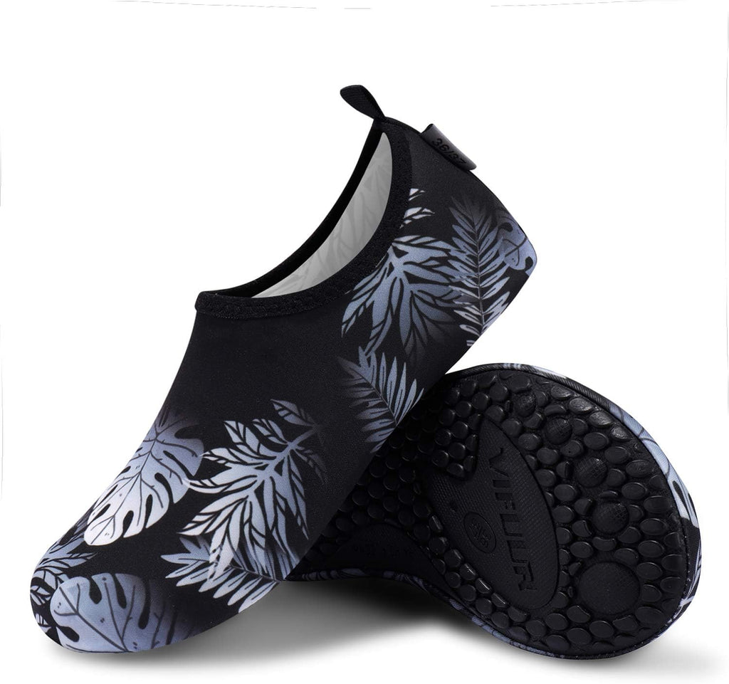 VIFUUR Aqua Yoga Shoes - Quick-Dry Barefoot Water Sports Socks for Men & Women | Slip-On Design