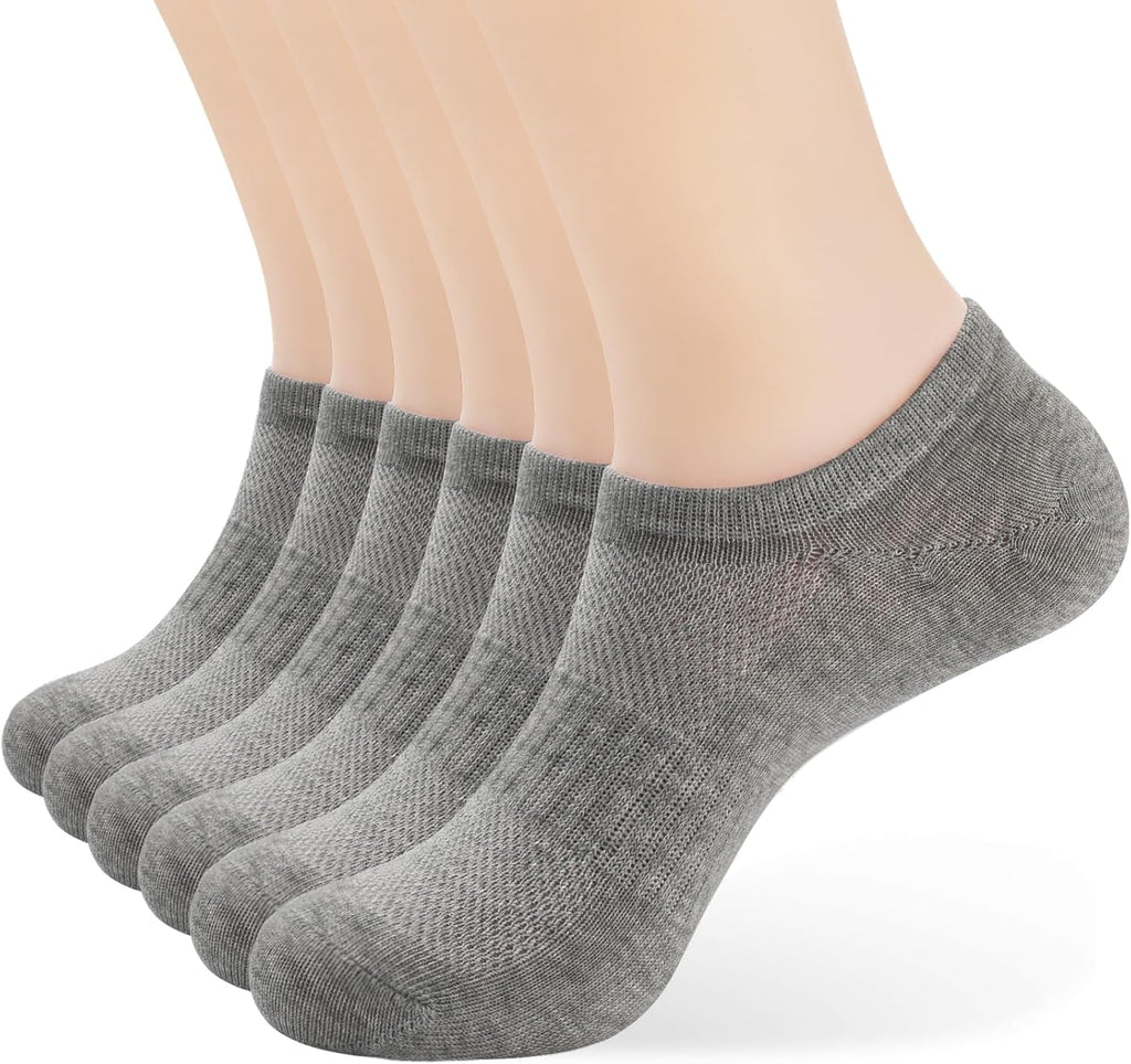 Skiennix No Show Socks - Low Cut Ankle Athletic Socks for Men & Women | Anti-Slip Invisible Liner
