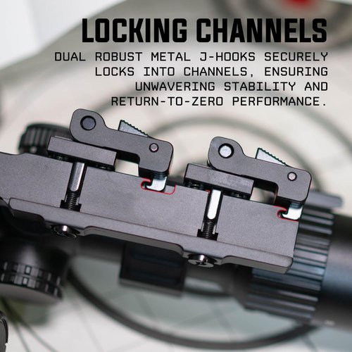 Monstrum Hypergrip Scope Mount - Quick Release Cantilever Design for Enhanced Stability