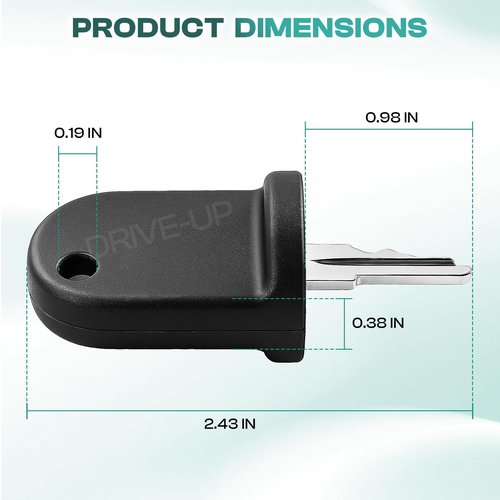 Drive-up Ignition Keys (10 PCS) Fits CLUBCAR EZGO Yamaha Golf carts (EZGO RXV (10PCS))