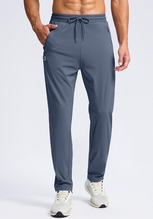 G Gradual Men's Athletic Sweatpants - Tall Joggers with Zipper Pockets | 30"/32"/34"/36" Inseam