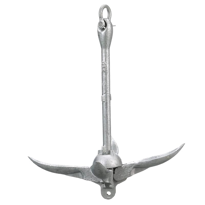 SEACHOICE Folding Grapnel Anchor 9-lb for Small Craft & Dinghies