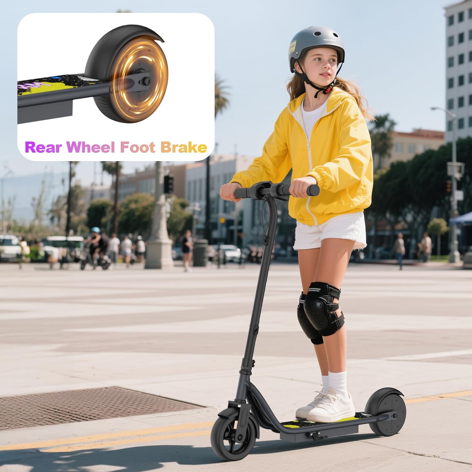 VOLPAM Electric Scooter - Dual Suspension, 19/22 MPH, 500W/800W Motor, Long Range Up to 60 Miles