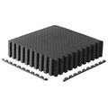 CAP Barbell 1/2-Inch Interlocking EVA Foam Exercise Puzzle Mat Home Gym Flooring - 2 Pack | 24" x 24" x 1/2" | Diamond Pattern - Black