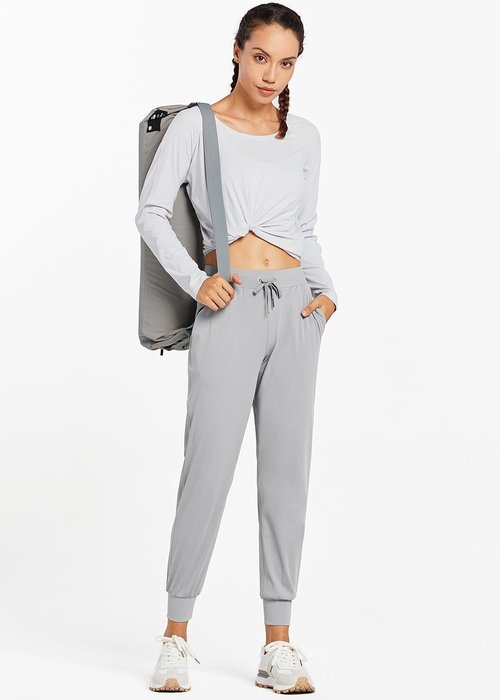Libin Women's Athletic Joggers - Tapered Casual Sweatpants with Pockets | Petite, Regular, Tall Sizes