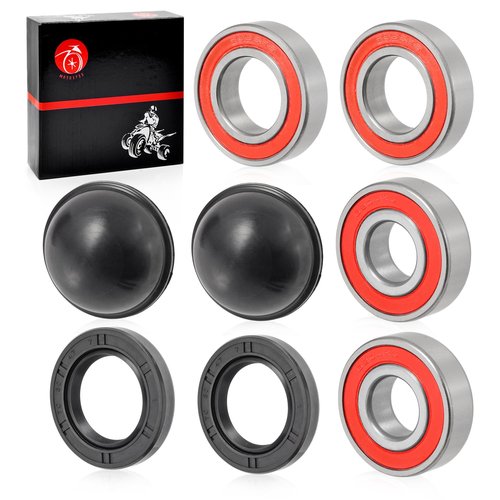 Front Wheel Bearing Seal Hub Dust Cover Kit For Yamaha Golf Cart G2 G8 G9 G11 G14 G16 G20 G21 G22 1985-2007 JN6-F5518-01