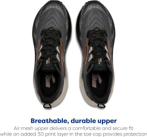 Brooks Men's Ghost Trail Running Shoes - Versatile Off-Road Performance for Rugged Terrain