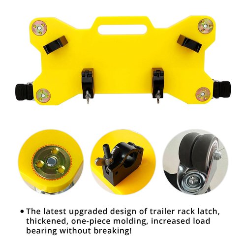 arlveke Placement Bracket Compatible with Segway Ninebot Gokart Kart Trailer Rack Accessories
