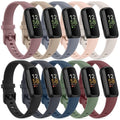 10 Pack Fitbit Inspire 3 Bands - Soft Silicone Adjustable Sport Replacement Straps for Women & Men (10 Pack A)